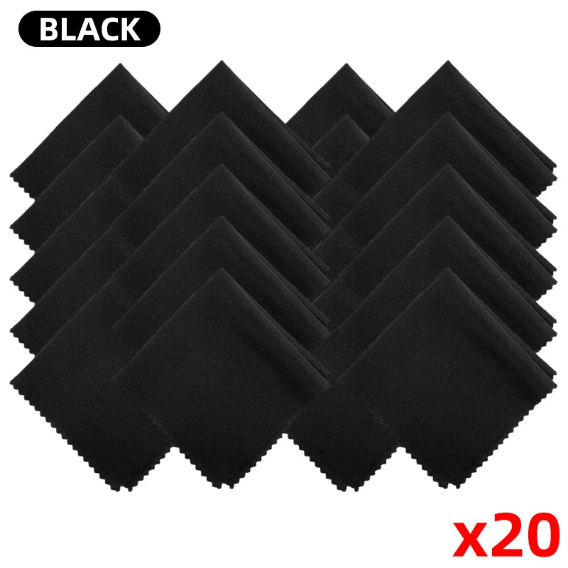Cleaning Cloth for Mobile Phone Screen Glass Watch Camera Lens Microfiber Washable Reusable Cleaning Wipe Premium Eyeglass Cloth