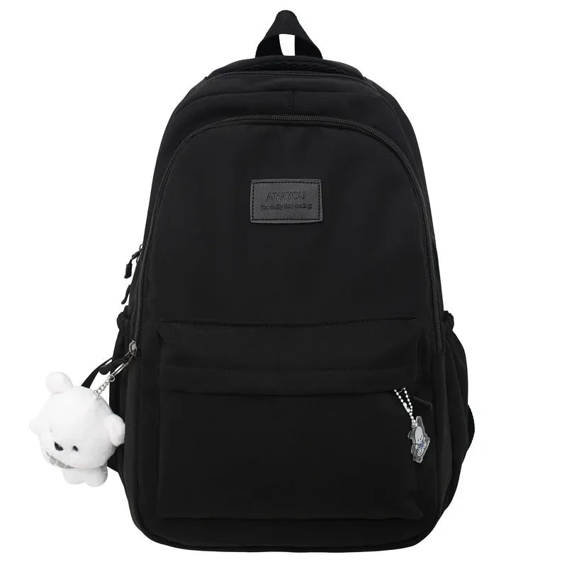 New Female Fashion Lady High Capacity Waterproof College Backpack Trendy Women Laptop School Bags Cute Girl Travel Book Bag Cool