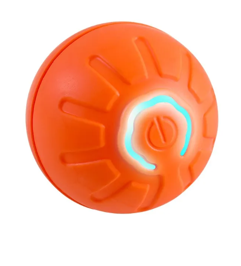 Interactive Smart Dog Toy Ball – Auto-Moving USB Rechargeable Pet Toy