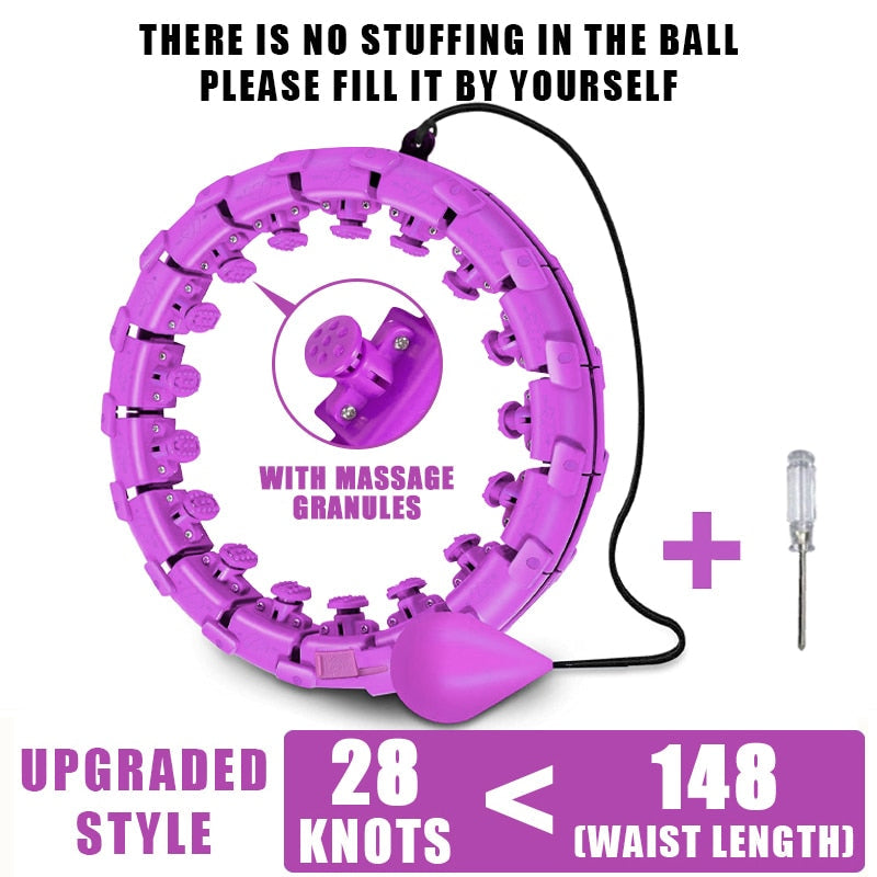 Smart Weighted Fit Hoop – Waist Trainer & Core Toner for Adults