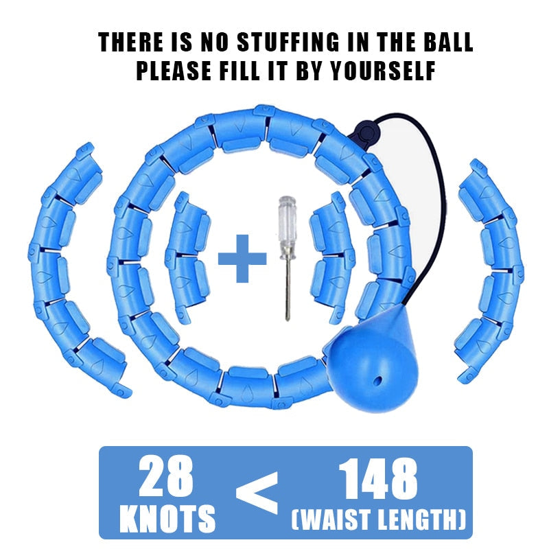 Smart Weighted Fit Hoop – Waist Trainer & Core Toner for Adults