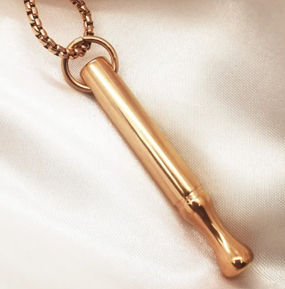 Breathing Necklace for Anxiety Relief – Mindfulness Pendant for Calm & Focus