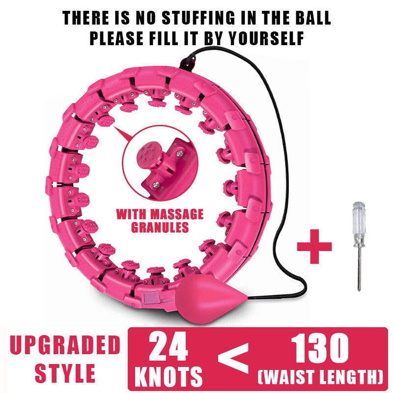 Smart Weighted Fit Hoop – Waist Trainer & Core Toner for Adults