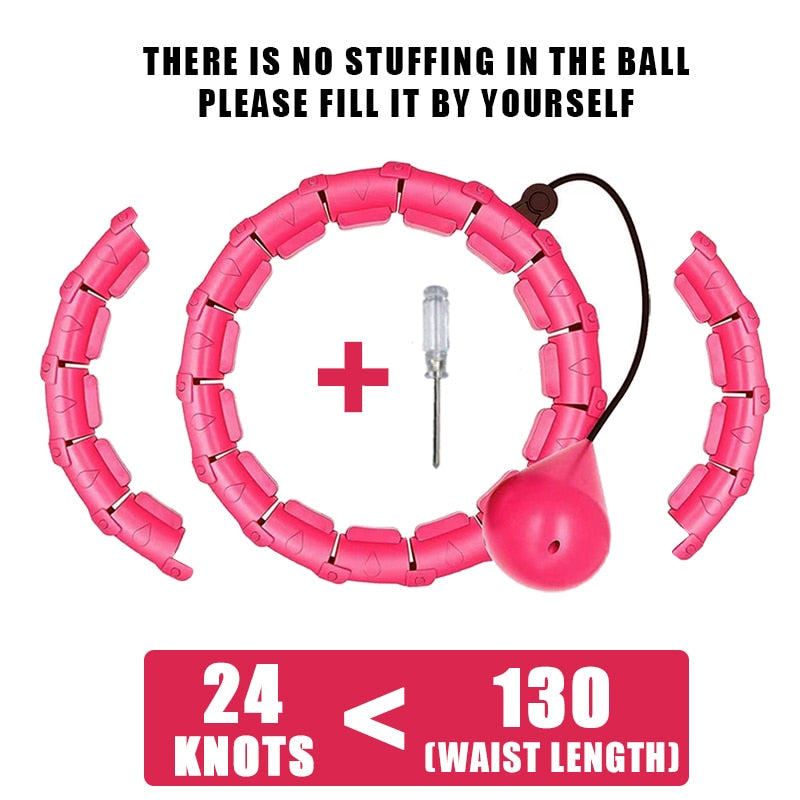 Smart Weighted Fit Hoop – Waist Trainer & Core Toner for Adults