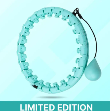Smart Weighted Fit Hoop – Waist Trainer & Core Toner for Adults
