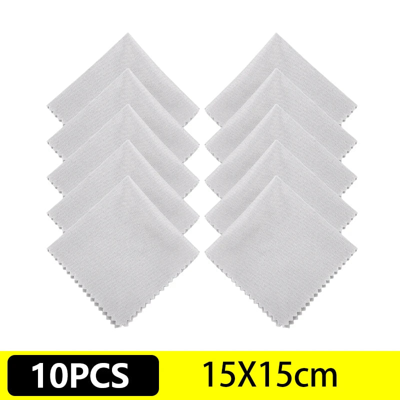 10/20/40Pcs Microfiber Cleaning Cloth for Glasses Lens Laptop PC Computer Mobile Phone Screen Cleaning Wipes Cleaner Cloth