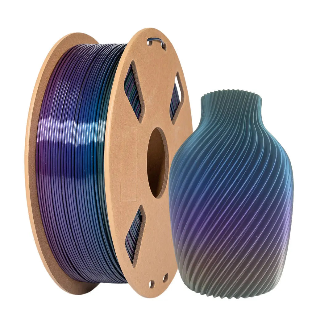 Rainbow PLA 3D Printer Filament 1.75mm Multi-Color Changing Filament 3D Printing PLA Filament,Multiple Options