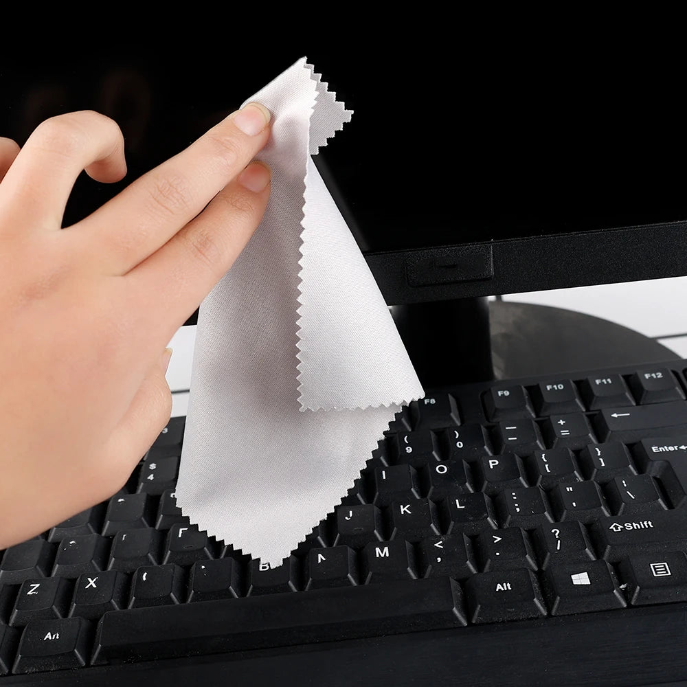 10/20/40Pcs Microfiber Cleaning Cloth for Glasses Lens Laptop PC Computer Mobile Phone Screen Cleaning Wipes Cleaner Cloth