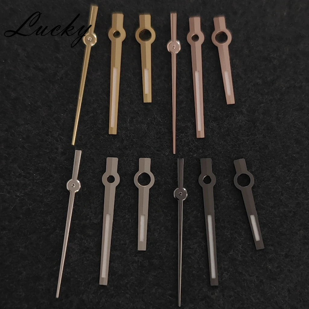 High Quality Watch Hands BGW9 Luminous /C3 Green Luminous Black Silver Gold Rose Watch Accessories Fit NH35/NH36/4R/7S Movement