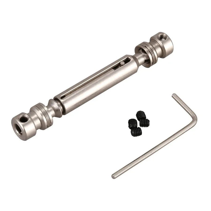 Stainless Steel Rear Drive Shaft Driveshaft For Wltoys 12428 12423 12427 12429 FY01 FY02 FY03 FY04 Q39 Q46 1/12 RC Car Upgrades