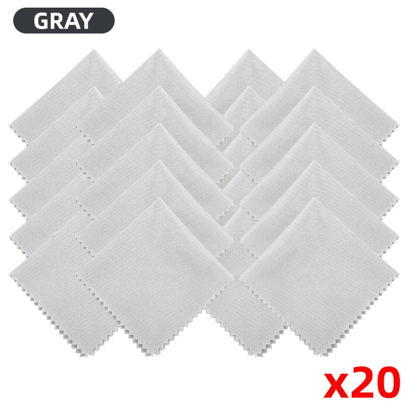 Cleaning Cloth for Mobile Phone Screen Glass Watch Camera Lens Microfiber Washable Reusable Cleaning Wipe Premium Eyeglass Cloth