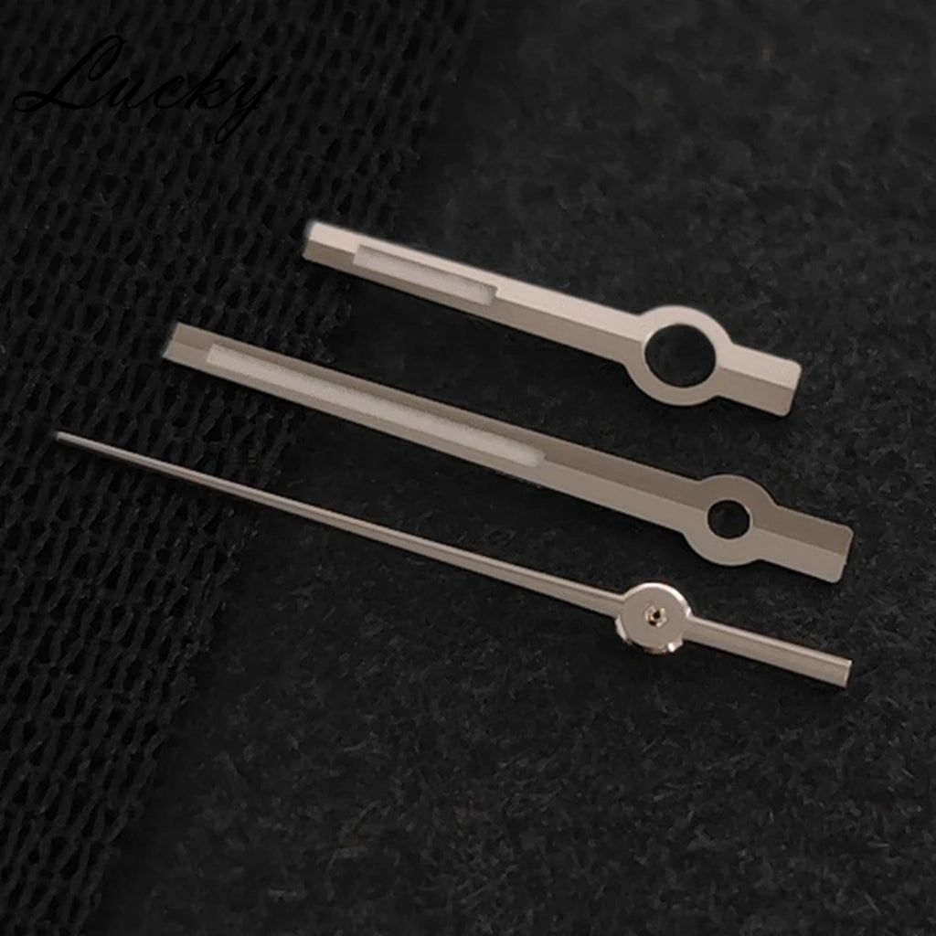High Quality Watch Hands BGW9 Luminous /C3 Green Luminous Black Silver Gold Rose Watch Accessories Fit NH35/NH36/4R/7S Movement