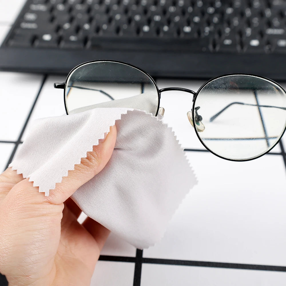10/20/40Pcs Microfiber Cleaning Cloth for Glasses Lens Laptop PC Computer Mobile Phone Screen Cleaning Wipes Cleaner Cloth