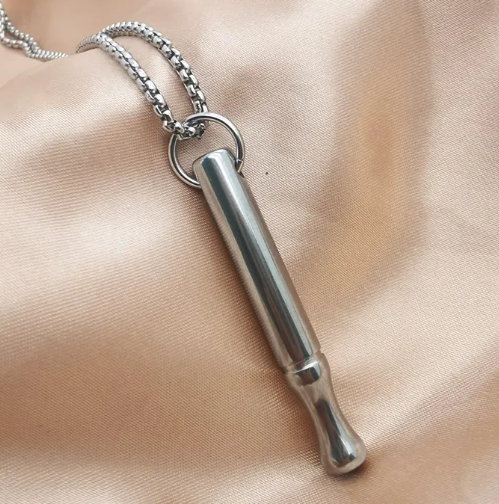 Breathing Necklace for Anxiety Relief – Mindfulness Pendant for Calm & Focus