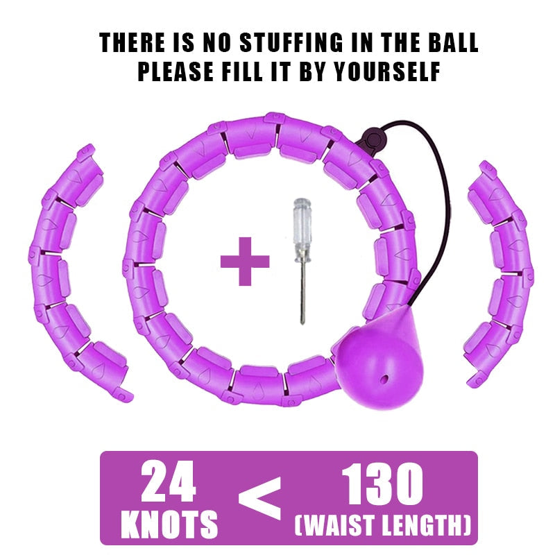 Smart Weighted Fit Hoop – Waist Trainer & Core Toner for Adults