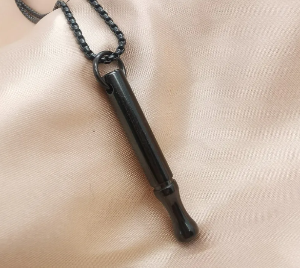 Breathing Necklace for Anxiety Relief – Mindfulness Pendant for Calm & Focus